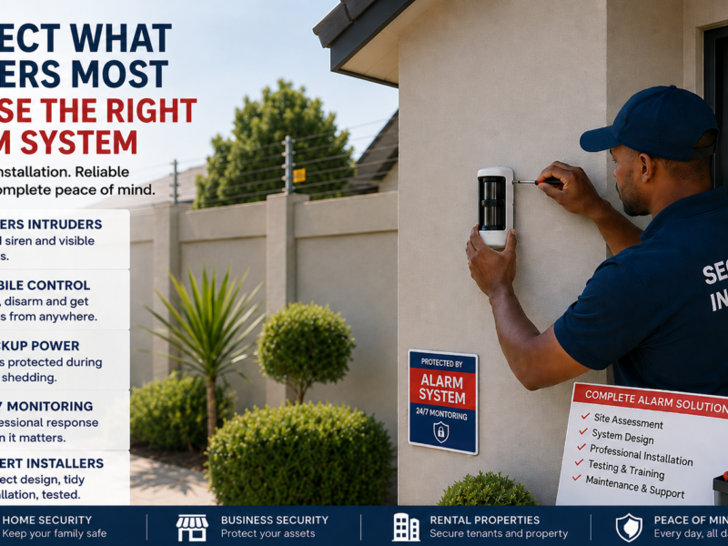 Professional Alarm System Installers